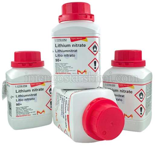 لیتیم نیترات 98 ٪ 250 گرمی